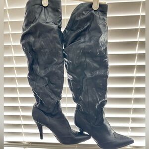Call It Spring Black Heeled Boots